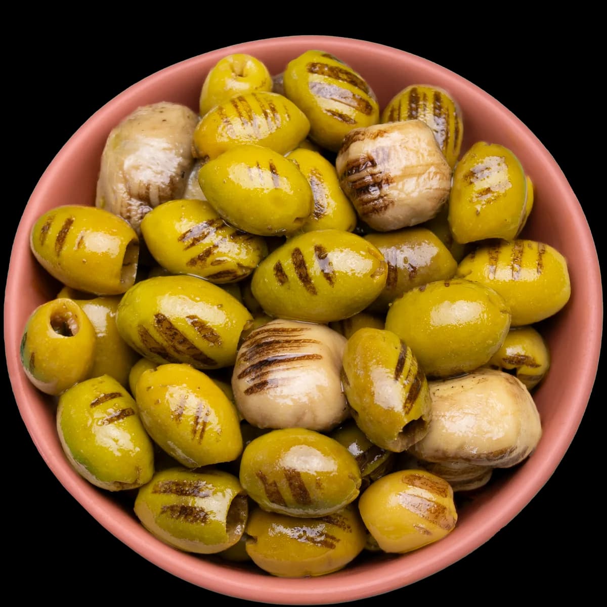 زیتون و قارچ